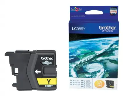 Original Brother LC985Y Tintenpatrone Yellow ca. 260 Seiten LC-985 