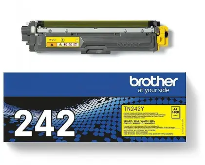 Original Brother TN-242Y Toner Yellow ca. 1.400 Seiten 
