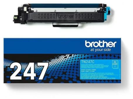 Original Brother TN-247C Toner Cyan ca. 2.300 Seiten 
