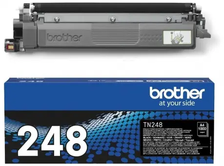 Original Brother TN-248BK Toner Schwarz ca. 1.000 Seiten 248 