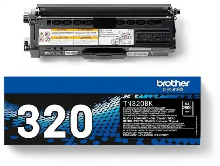Original Brother TN-320BK Toner Schwarz ca. 2.500 Seiten 