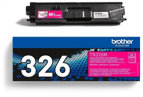 Original Brother TN-326M Toner Magenta ca. 3.500 Seiten 