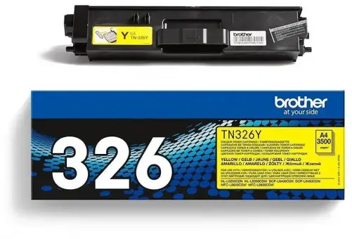 Original Brother TN-326Y Toner Yellow ca. 3.500 Seiten 