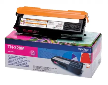 Original Brother TN-328M Toner Magenta ca. 6.000 Seiten 