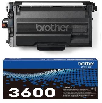 Original Brother TN-3600 Toner Schwarz ca. 3.000 Seiten 