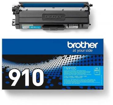 Original Brother TN-910C Toner Cyan ca. 9.000 Seiten 