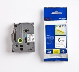 Brother TZe-S241 Schriftband Schwarz auf Weiß 