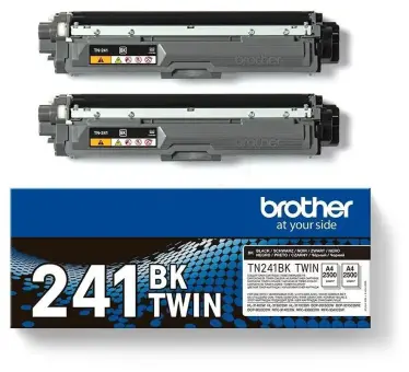 Brother TN-241BKTWIN Multipack Toner Schwarz ca. 2.500 Seiten, 