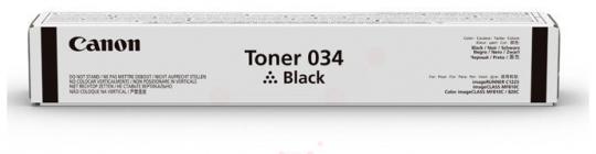 Original Canon 034bk Toner Schwarz ca. 12.000 Seiten 9454B001 