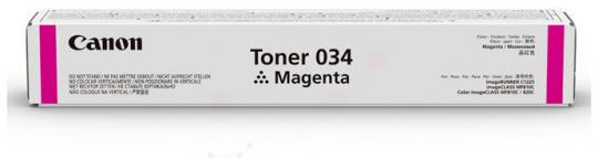 Original Canon 034m Toner Magenta ca. 7.300 Seiten 9452B001 