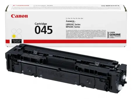 Canon 045y 1239C002 Toner Gelb ca. 1.300 Seiten, 