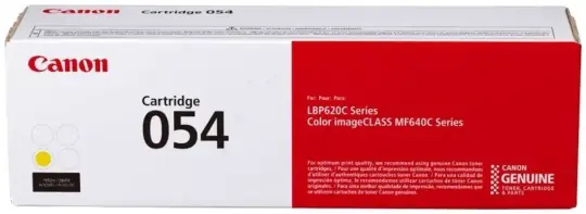 Original Canon 054y Toner Yellow ca. 1.200 Seiten 3021C002 