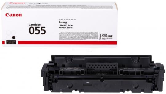Original Canon 055 bk Toner Schwarz ca. 2.300 Seiten 3016C002 