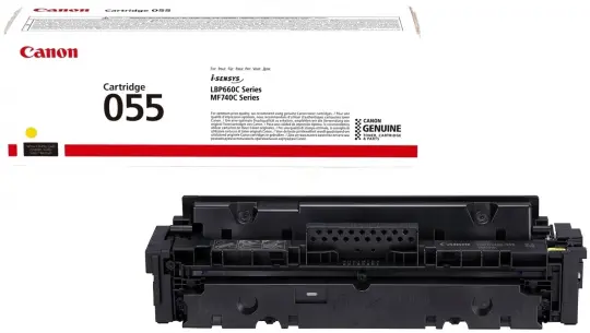 Original Canon 055 Toner Yellow ca. 2.100 Seiten 3013C002 