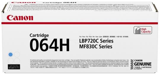 Original Canon 064 hc Toner Cyan ca. 10.400 Seiten 4936C001 
