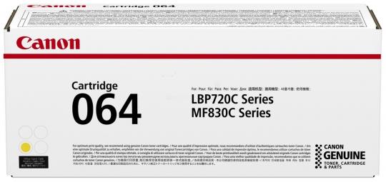 Original Canon 064y Toner Yellow ca. 5.000 Seiten 4931C001 