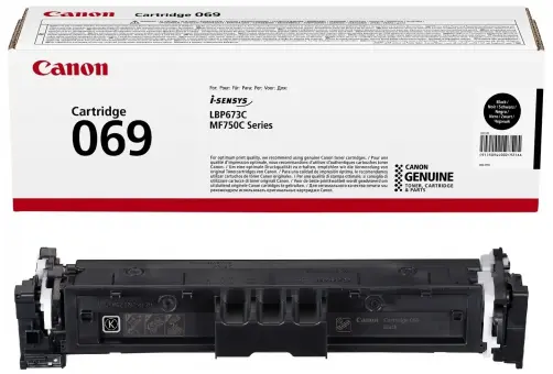 Original Canon 069bk Toner Schwarz ca. 2.100 Seiten 5094C002 
