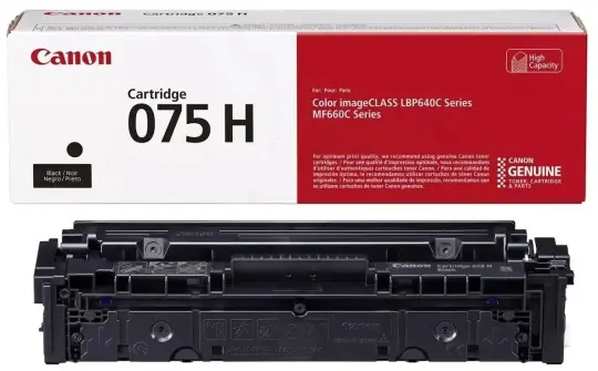 Canon  075hbk 6369C002 Toner Schwarz ca. 3.500 Seiten, 