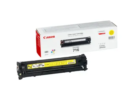 Canon 716y 1977B002 Toner Gelb ca. 1.500 Seiten, 