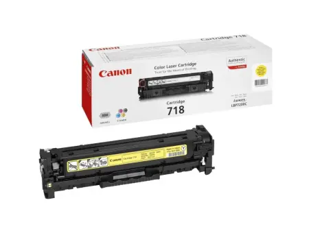 Canon 718 Y 2659B002 Toner Gelb ca. 2.900 Seiten, 