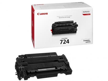 Original Canon 724 Toner Schwarz ca. 6.000 Seiten 3481B002 