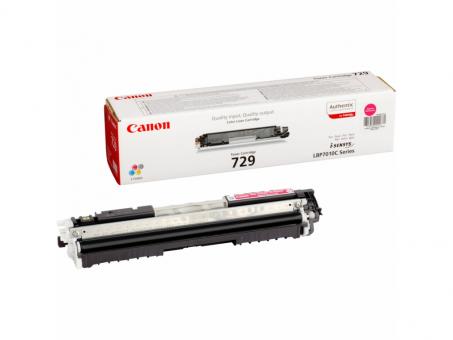 Original Canon 729m Toner Magenta ca. 1.000 Seiten 4368B002 