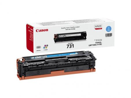 Original Canon 731C Toner Cyan ca. 1.500 Seiten 6271B002 