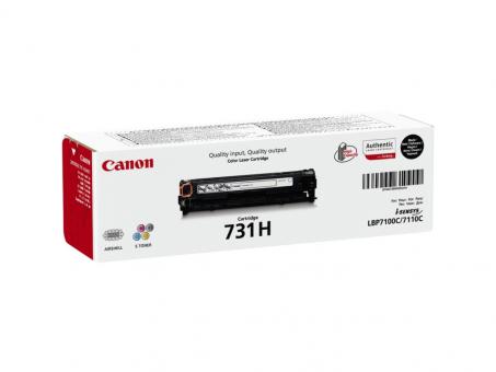 Original Canon 731HBK Toner Schwarz ca. 2.400 Seiten 6273B002 