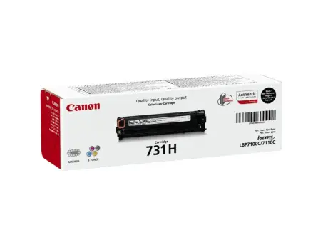 Canon 731HBK 6273B002 Toner Schwarz ca. 2.400 Seiten, 