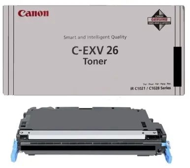Canon C-EXV26bk 1660B006 Toner Schwarz ca. 6.000 Seiten, 