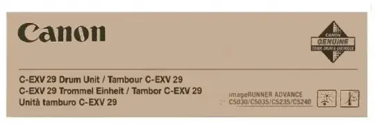 Canon C-EXV29 Trommel Einheit 2778B003 Bildtrommel Schwarz ca. 196.000 Seiten, 