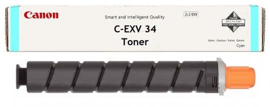 Original Canon C-EXV34C Toner Cyan ca. 19.000 Seiten 3783B002 