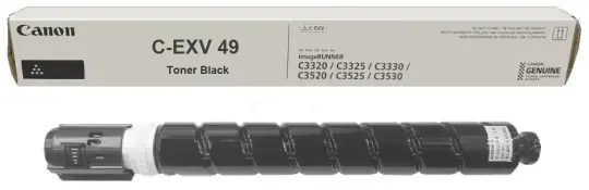 Canon C-EXV49bk 8524B002 Toner Schwarz ca. 36.000 Seiten, 
