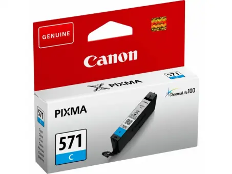 Original Canon CLI-571c Tintenpatrone Cyan 6.5 ml 0386C001 