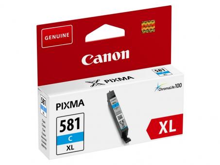 Original Canon CLI-581c XL Tintenpatrone Cyan 8.3 ml ca. 515 Seiten 2049C001 