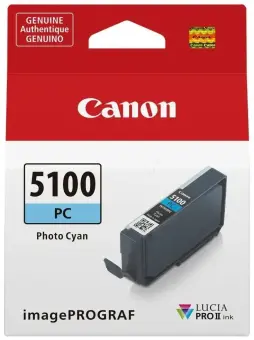Canon PFI-5100pc 6956C001 Druckerpatrone Cyan Foto 14 ml 