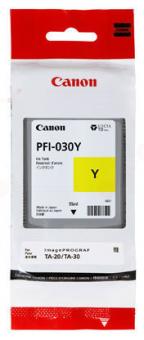 Original Canon PFI-030Y Tintenpatrone Yellow 55 ml 3492C001 