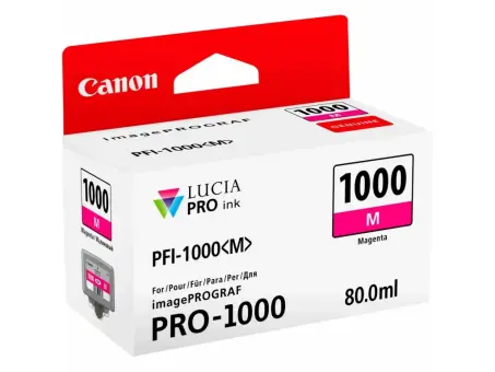 Canon PFI-1000m 0548C001 Druckerpatrone Magenta 80 ml ca. 5.885 Seiten, 