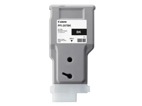 Canon PFI-207bk 8789B001 Druckerpatrone Schwarz 300 ml 