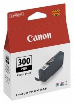 Original Canon PFI-300pbk Tintenpatrone Schwarz (Foto) 14 ml 4193C001 