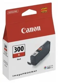 Original Canon PFI-300r Tintenpatrone Rot  14 ml 4199C001 