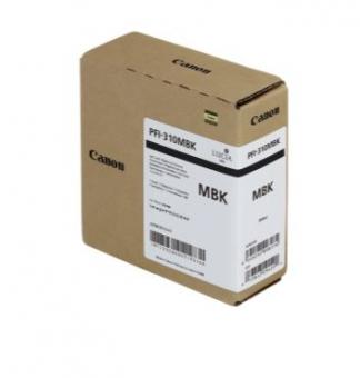 Original Canon PFI-310mbk Tintenpatrone Schwarz (matt) 330 ml 2358C001 