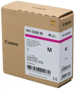 Original Canon PFI-3300m Magenta Tintenpatrone 330 ml (6435C001) 