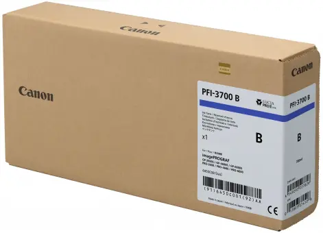 Original Canon PFI-3700b Tintenpatrone Blau 700 ml (6450C001) 