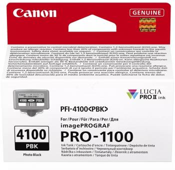 Original Canon PFI-4100pbk Schwarz Foto Tintenpatrone 80 ml 6777C001 