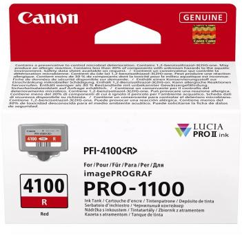 Original Canon PFI-4100r Tintenpatrone Rot  80 ml 6785C001 