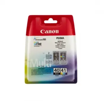 Original Canon PG-40+CL-41 MCVP Tintenpatronen Schwarz / Color 0615B043 ca. 728 Seiten 