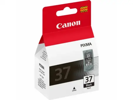 Original Canon PG-37 Tintenpatrone Schwarz 11 ml ca. 220 Seiten 2145B001 