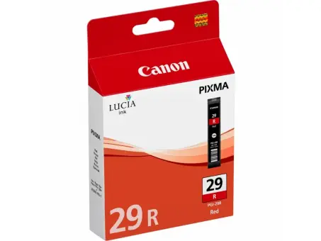 Original Canon PGI-29r Tintenpatrone Rot  36 ml für ca. 3.370 Fotos (Format 10 x 15 cm) 4878B001 