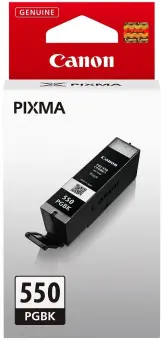 Canon PGI-550pgbk 6496B001 Druckerpatrone Schwarz 15 ml ca. 300 Seiten, 